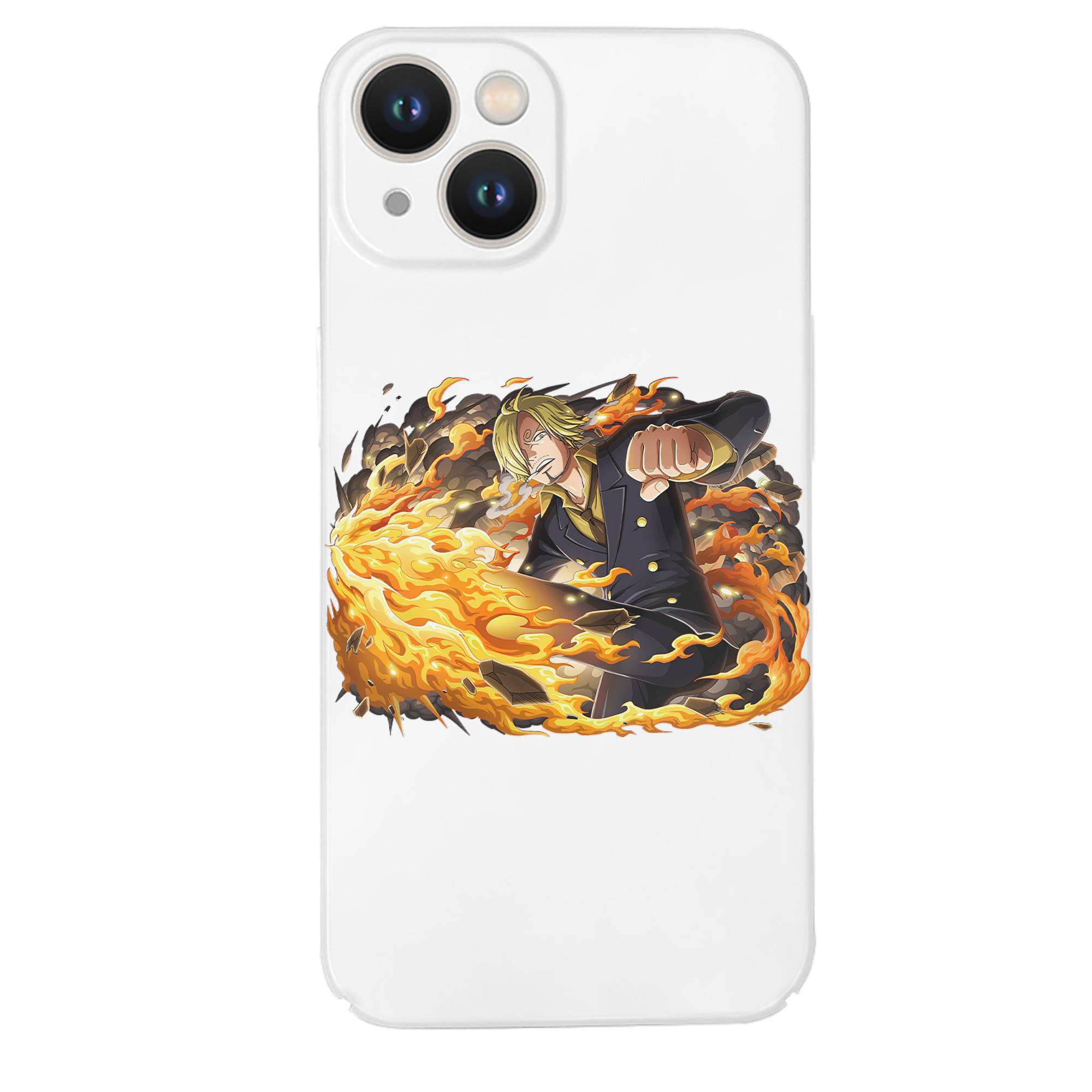 （画像用） ワンピース サンジ ONE PIECE Sanji 【iPhone 14シリーズ対応】ハードケース